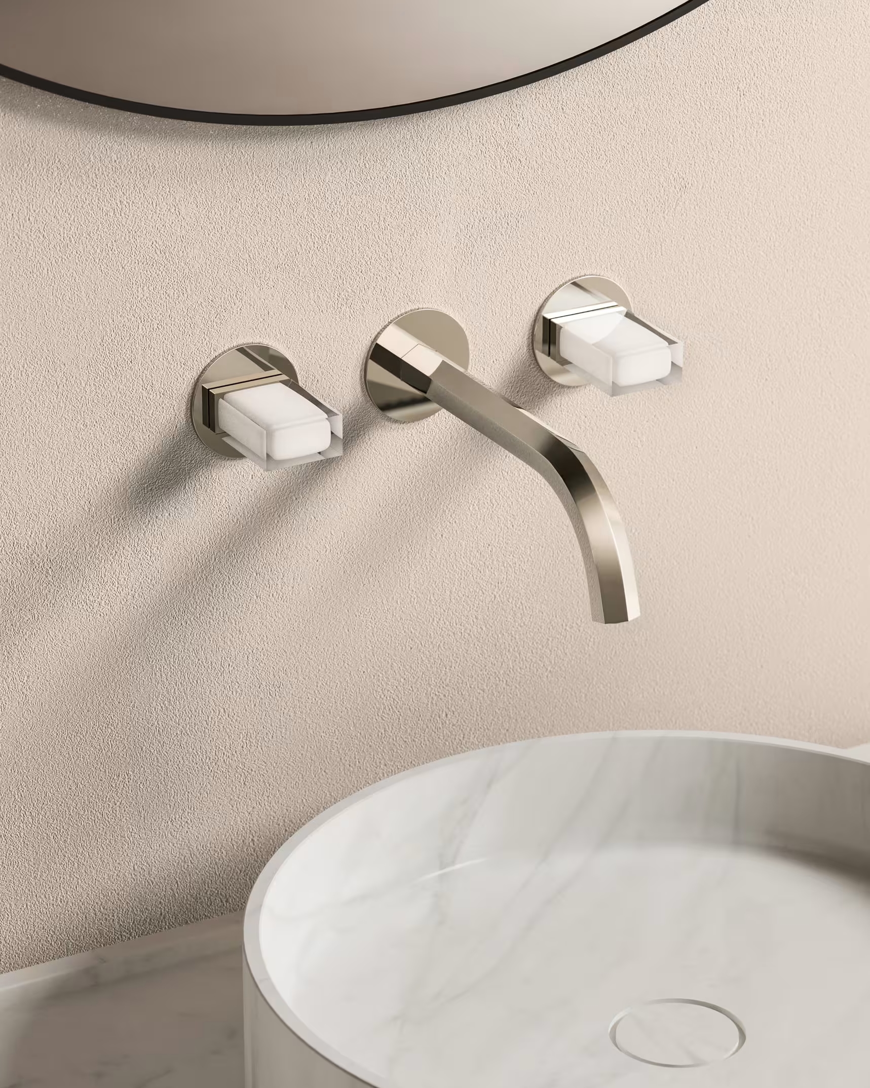 Miscelatori e rubinetti per il bagno: materiali, finiture e criteri di scelta